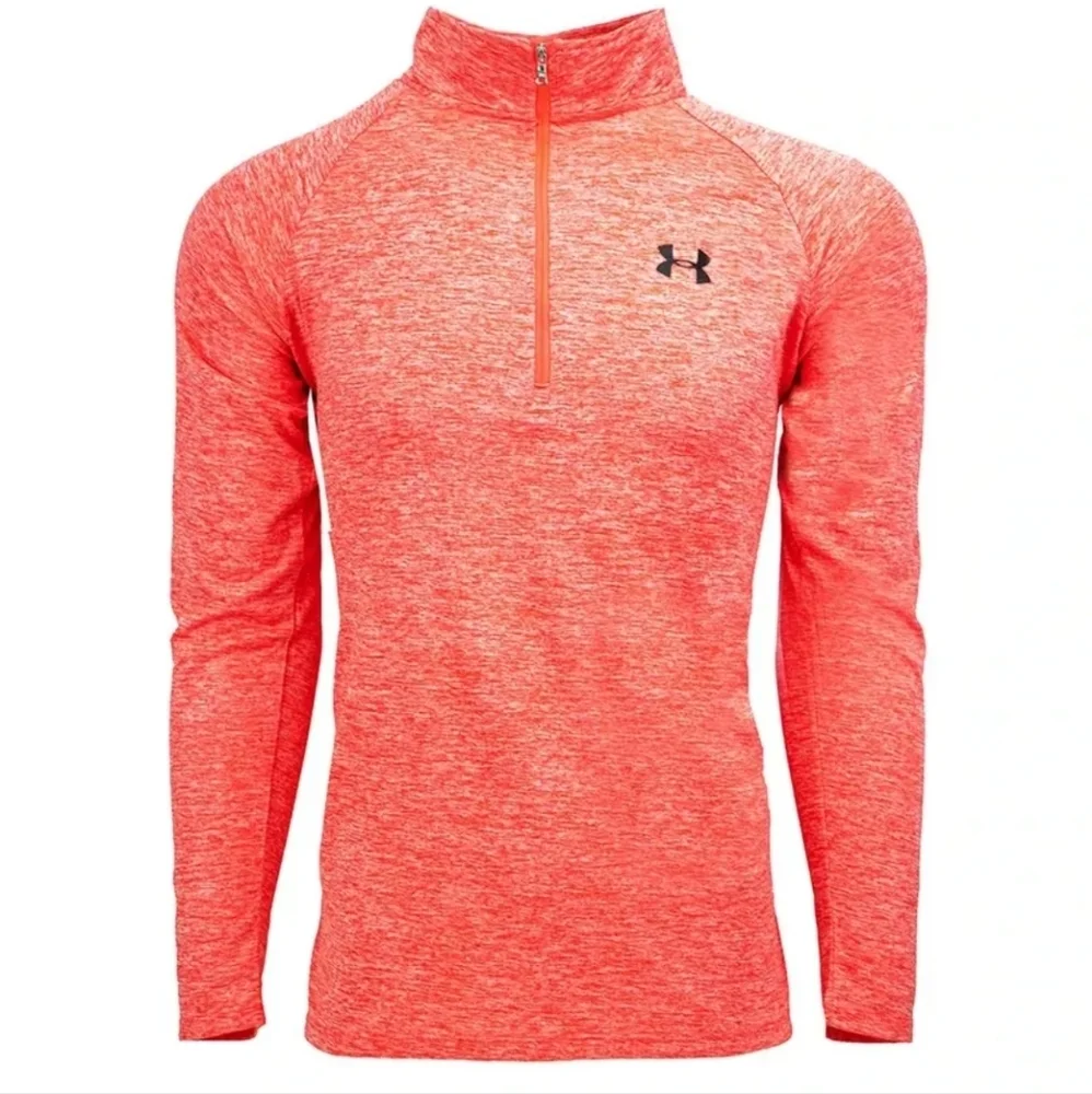 Brand New Men's Under Armour 1/2 Zip Tech Muscle Pullover - Long Sleeve Shirt - Picture 1 of 2